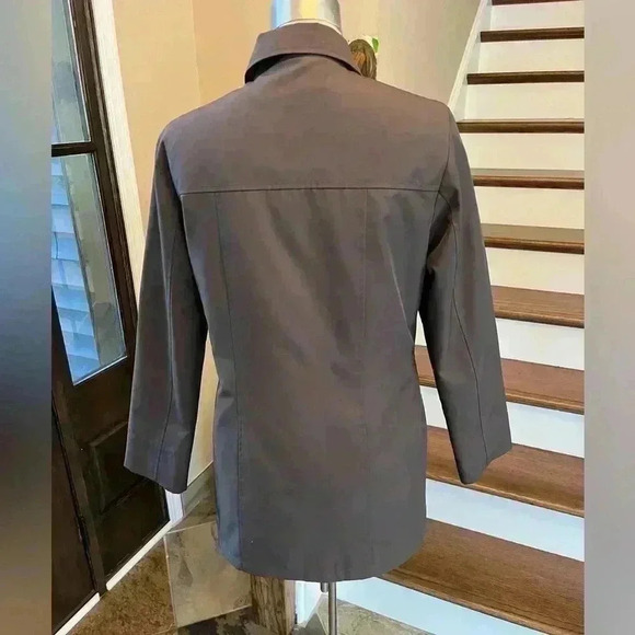 Express Gray Water-Resistant Coat - Size 2 - Picture 4 of 4
